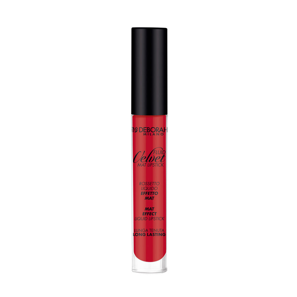 Deborah Fluid Velvet Lipstick Iconic Red 06