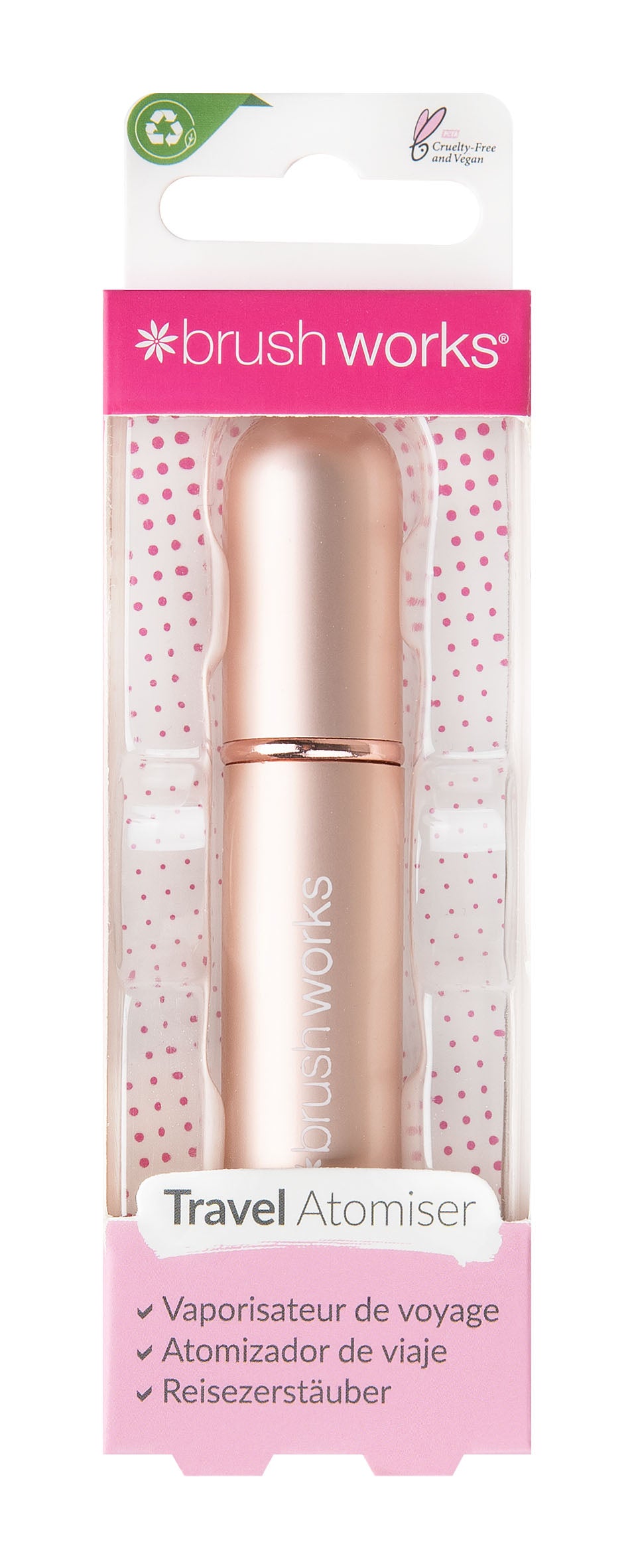 Brushworks HD Perfume Travel Atomiser