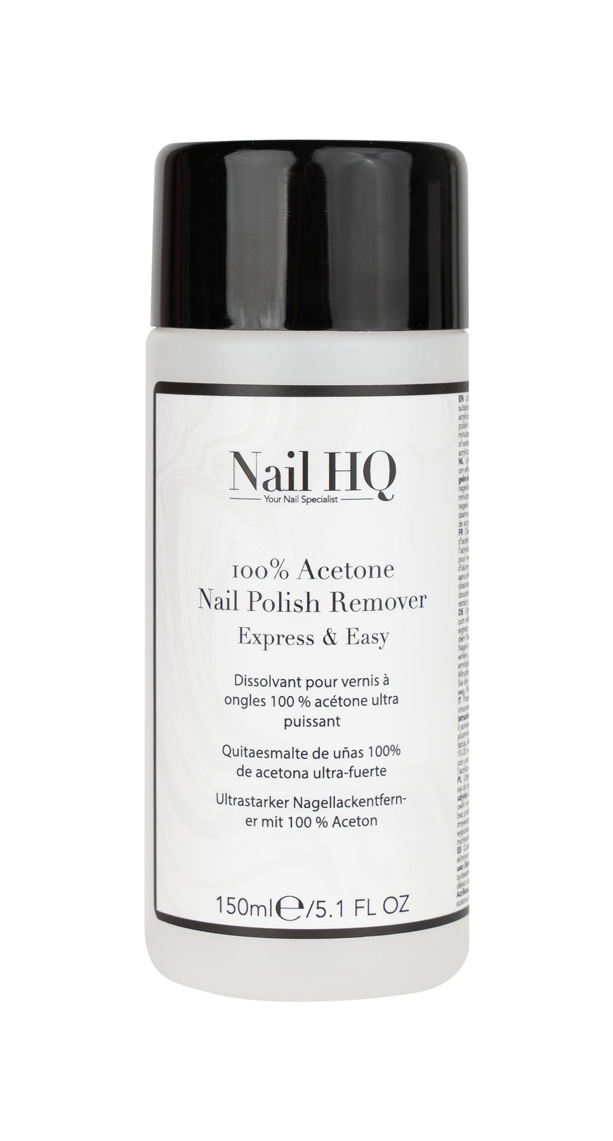 Nail HQ 100% Acetone Nail Polish Remover - 150ml