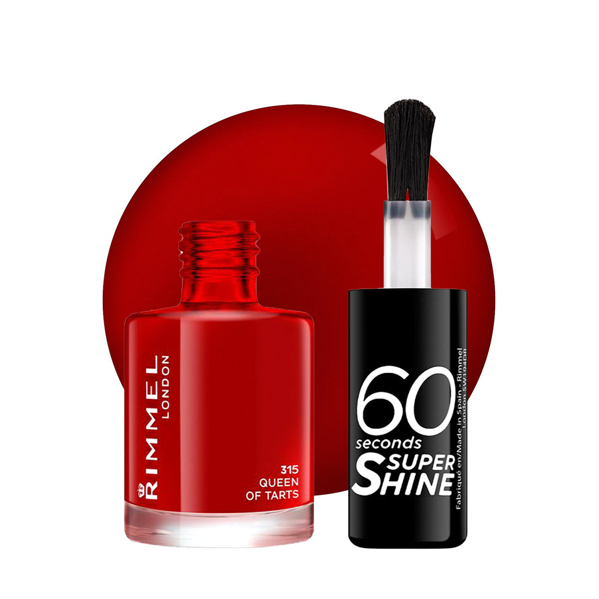 Rimmel 60 Seconds Super Shine Nail Polishh - 315 Queen of Tarts