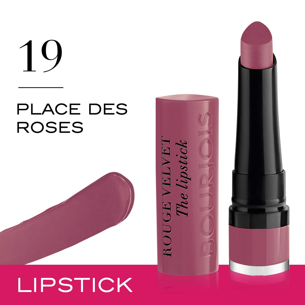 Bourjois Velvet Stick - 19 Place Des Roses