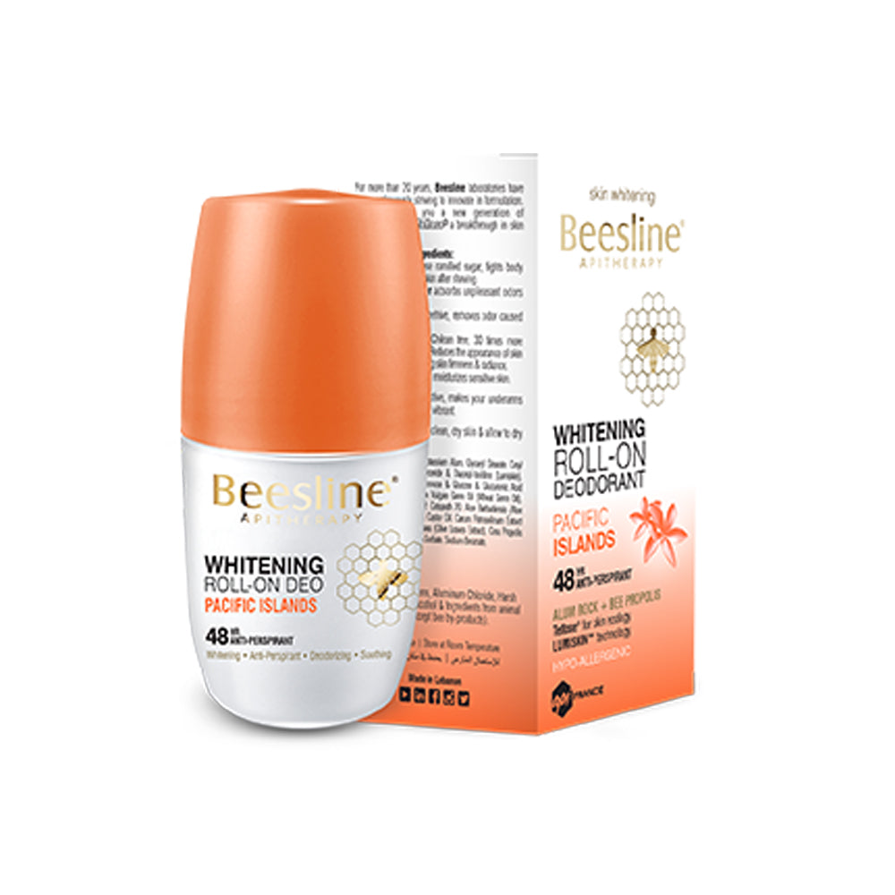 Beesline Whitening Roll On Deodorant Pacific Islands 50Ml