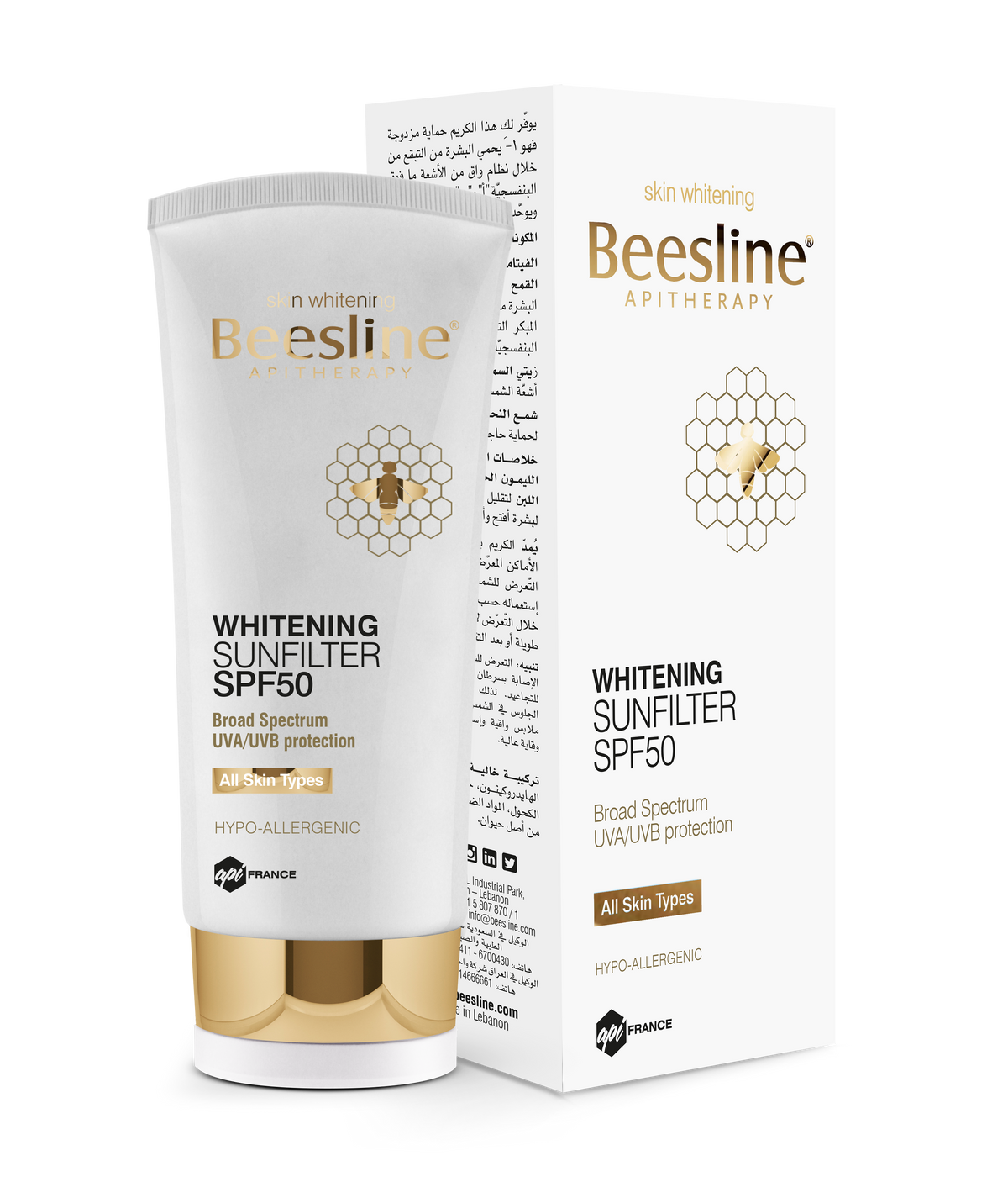 Beesline Whitening Sunfilter Spf 50