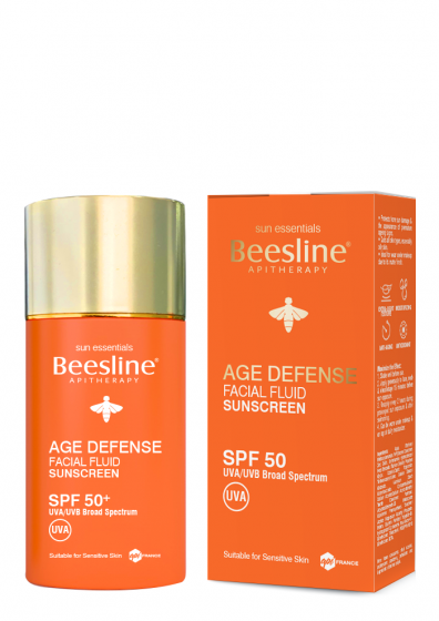 Beesline Age Defense Facial Fluid Sunscreen SPF50